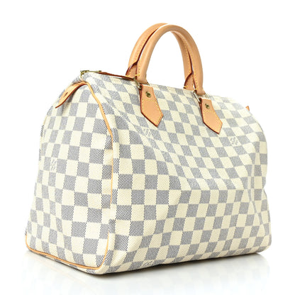 Louis Vuitton Damier Azur Speedy 30 3 of 11