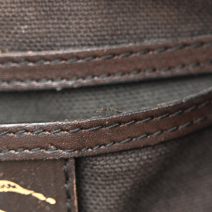 Burberry Haymarket Check Small Chester Bowling Bag Chocolate 10 of 17