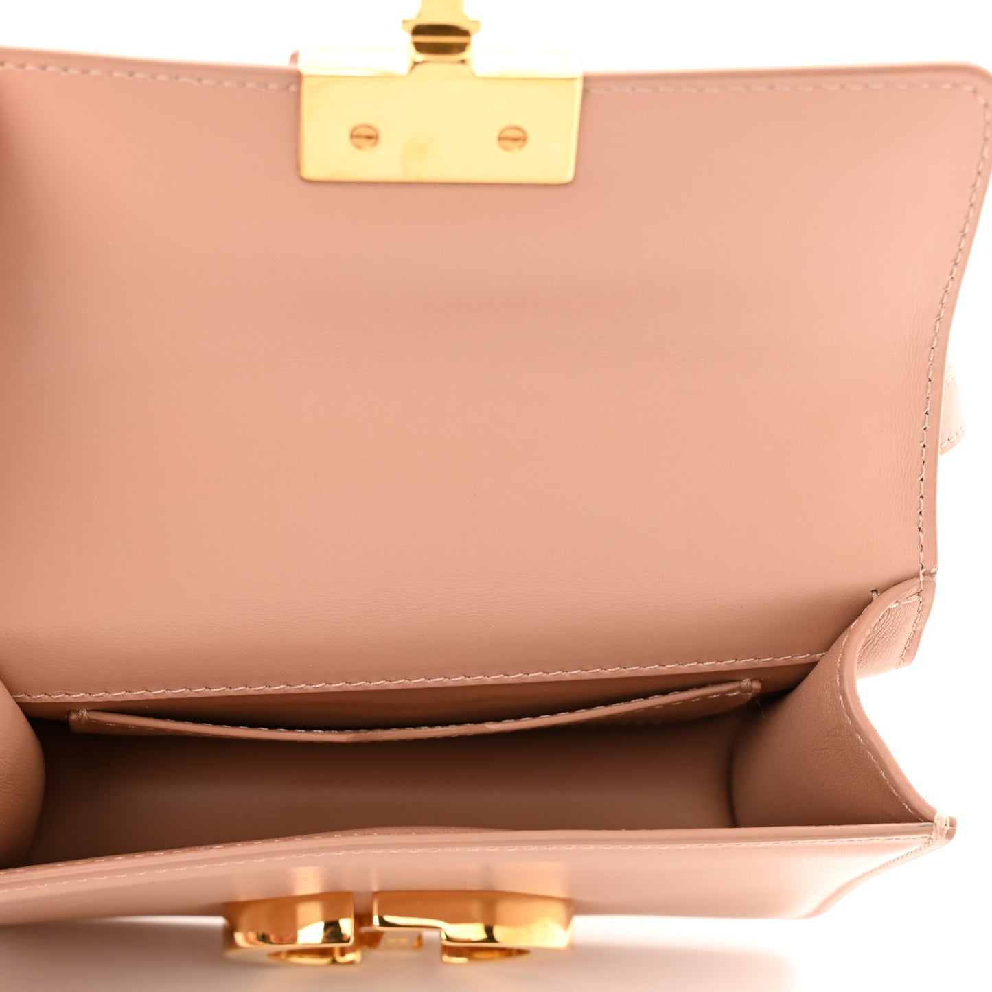 Box Calfskin Micro 30 Montaigne Flap Bag Rose Des Vents