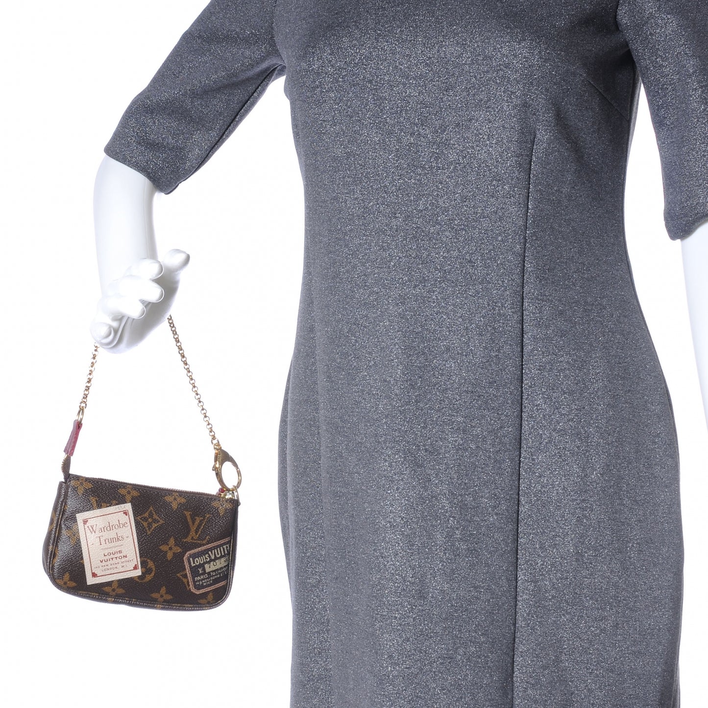 Monogram Stamp Mini Pochette Accessories