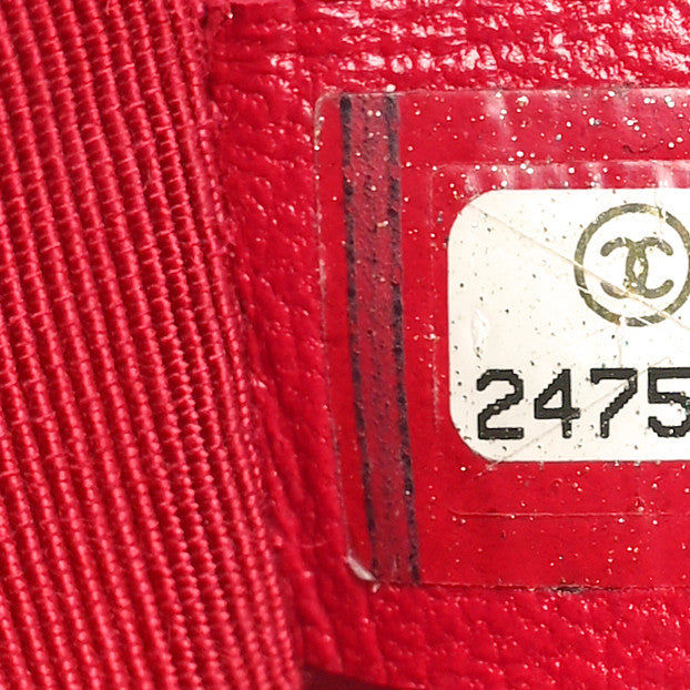 Chanel Caviar Quilted Small Studded Flap Red 7 of 12