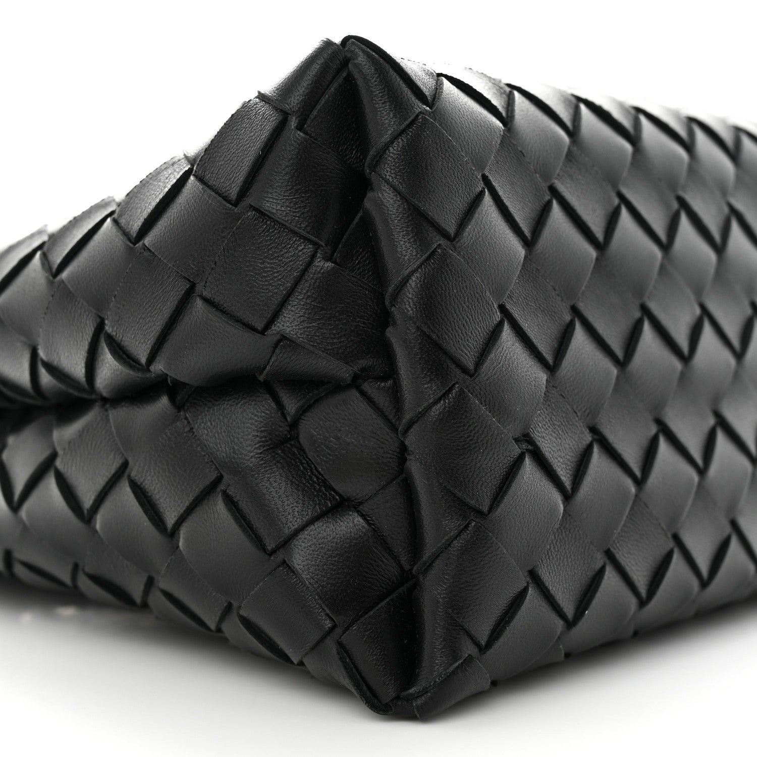 Bottega Veneta Nappa Intrecciato Small Andiamo Shoulder Bag Black 9 of 12