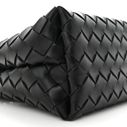 Bottega Veneta Nappa Intrecciato Small Andiamo Shoulder Bag Black 9 of 12