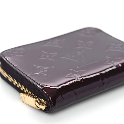 Louis Vuitton Vernis Zippy Coin Purse Wallet Amarante 7 of 8