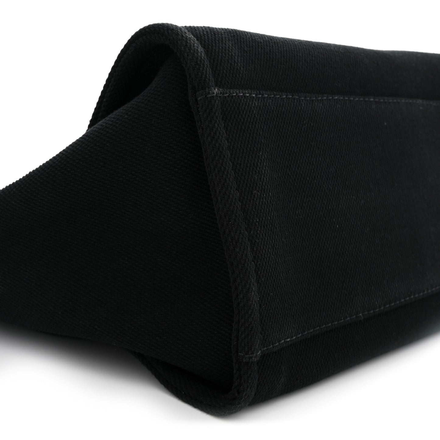 Canvas Pearl Medium Deauville Tote Black
