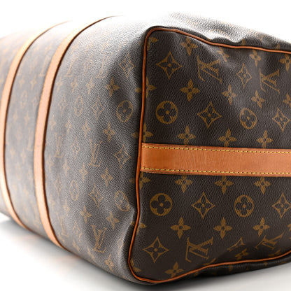 Louis Vuitton Monogram Keepall Bandouliere 50 9 of 16