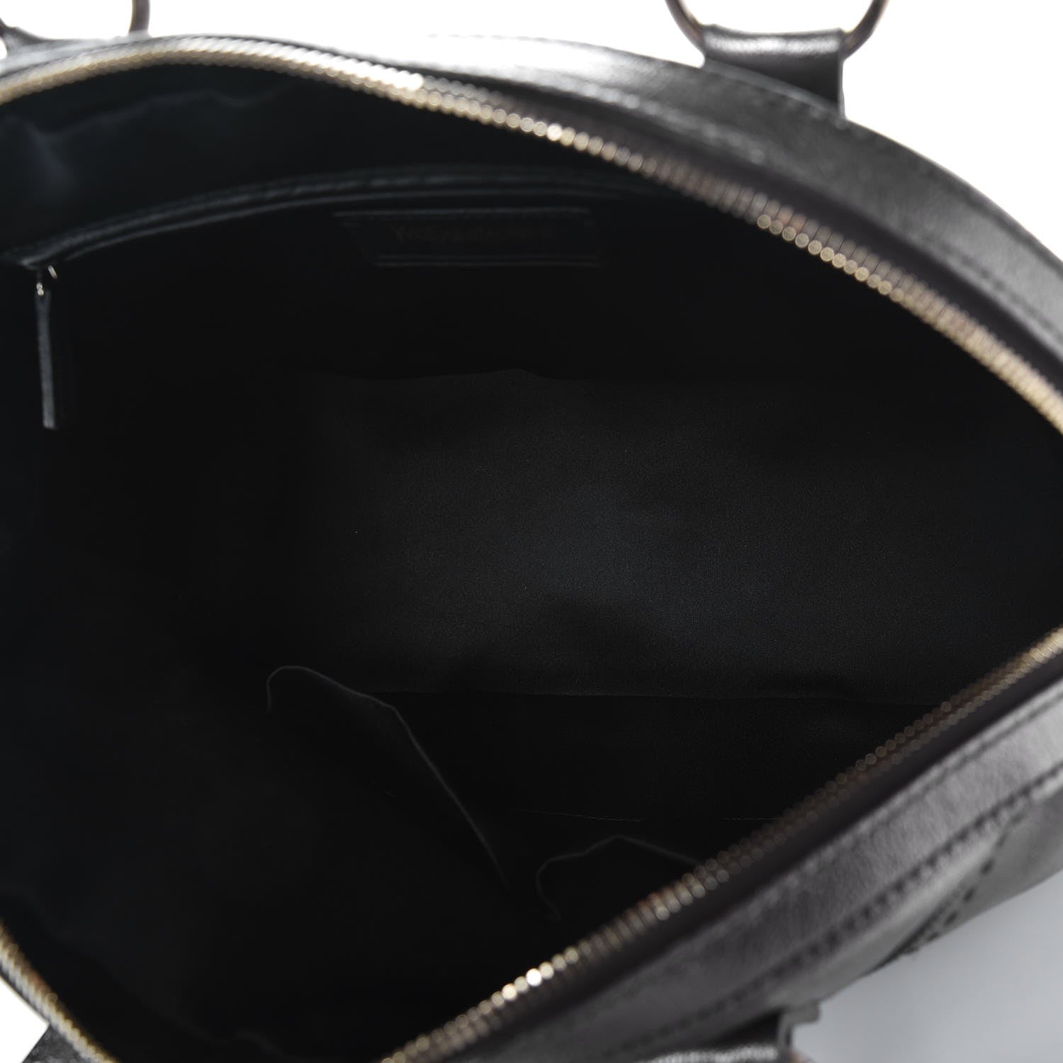 Saint Laurent Metallic Calfskin Large Muse Gunmetal 5 of 7