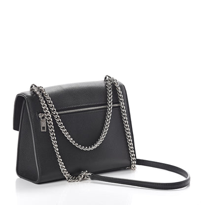 Louis Vuitton Soft Calfskin My Lockme Chain Bag BB Black 2 of 8