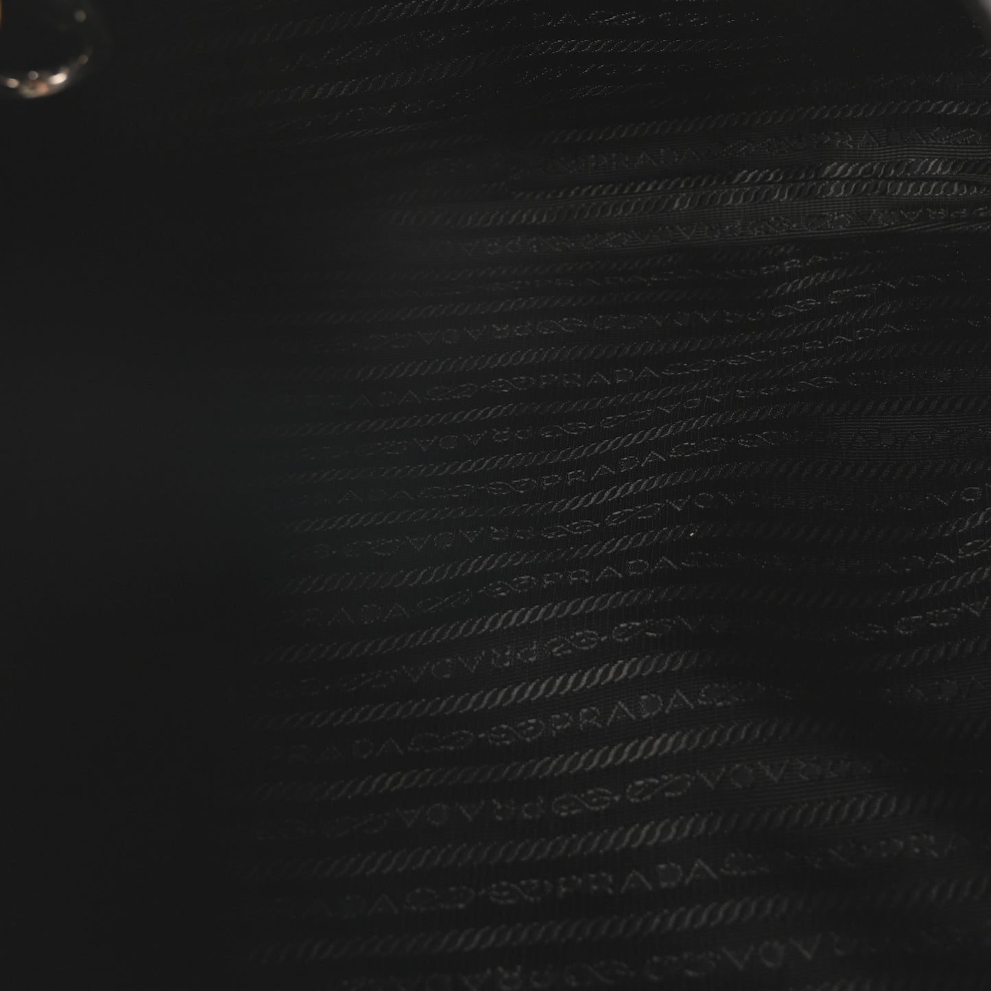 Tessuto Nylon Vela Shopping Tote Black