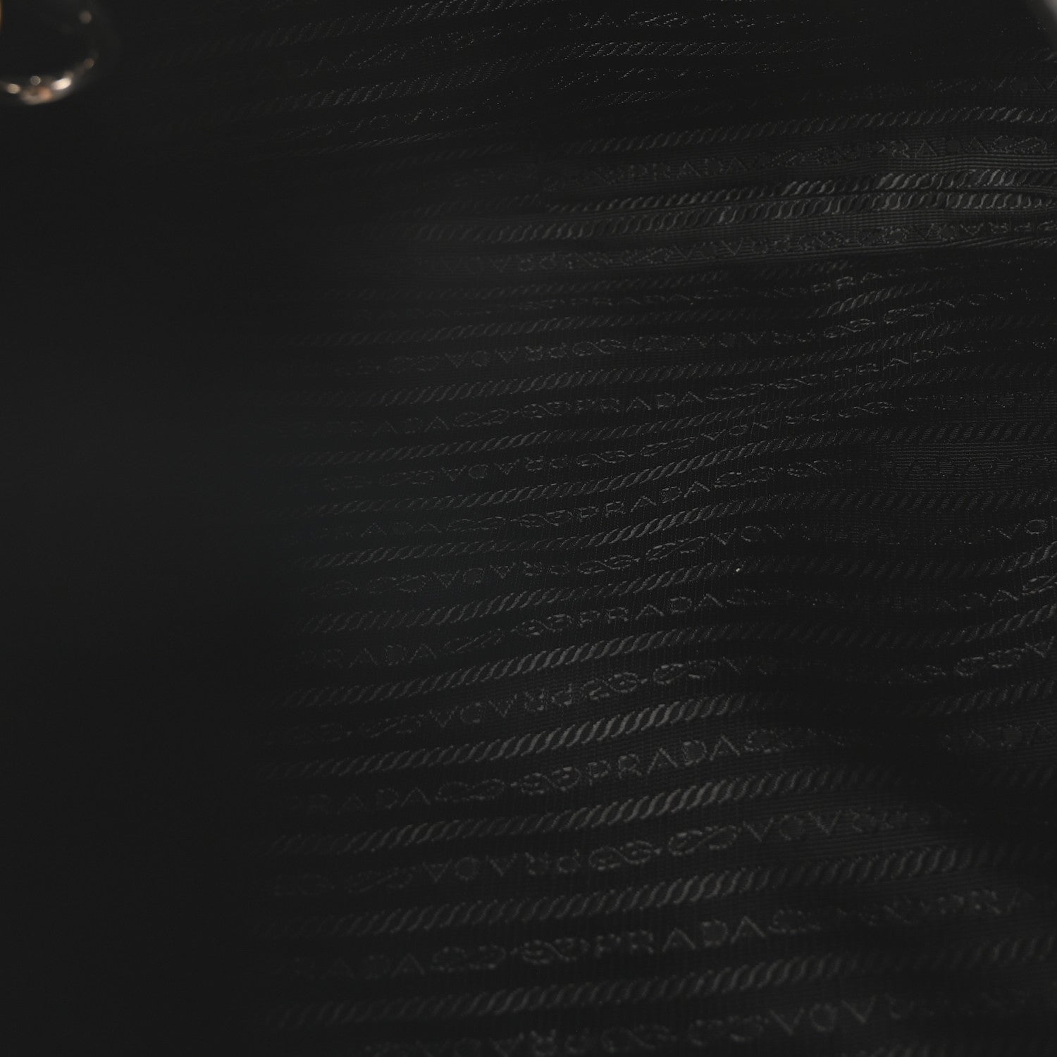 Prada Tessuto Nylon Vela Shopping Tote Black 5 of 9