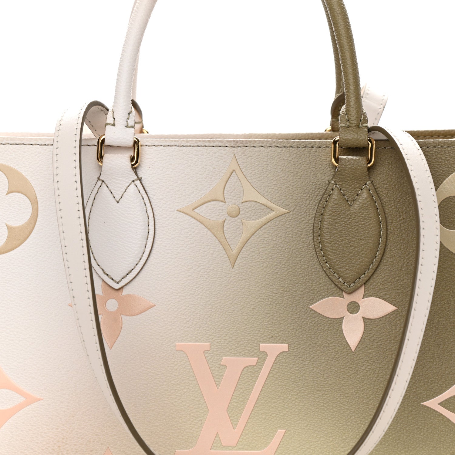 Louis Vuitton Monogram Giant Spring In The City OnTheGo MM Sunset Kaki 7 of 11