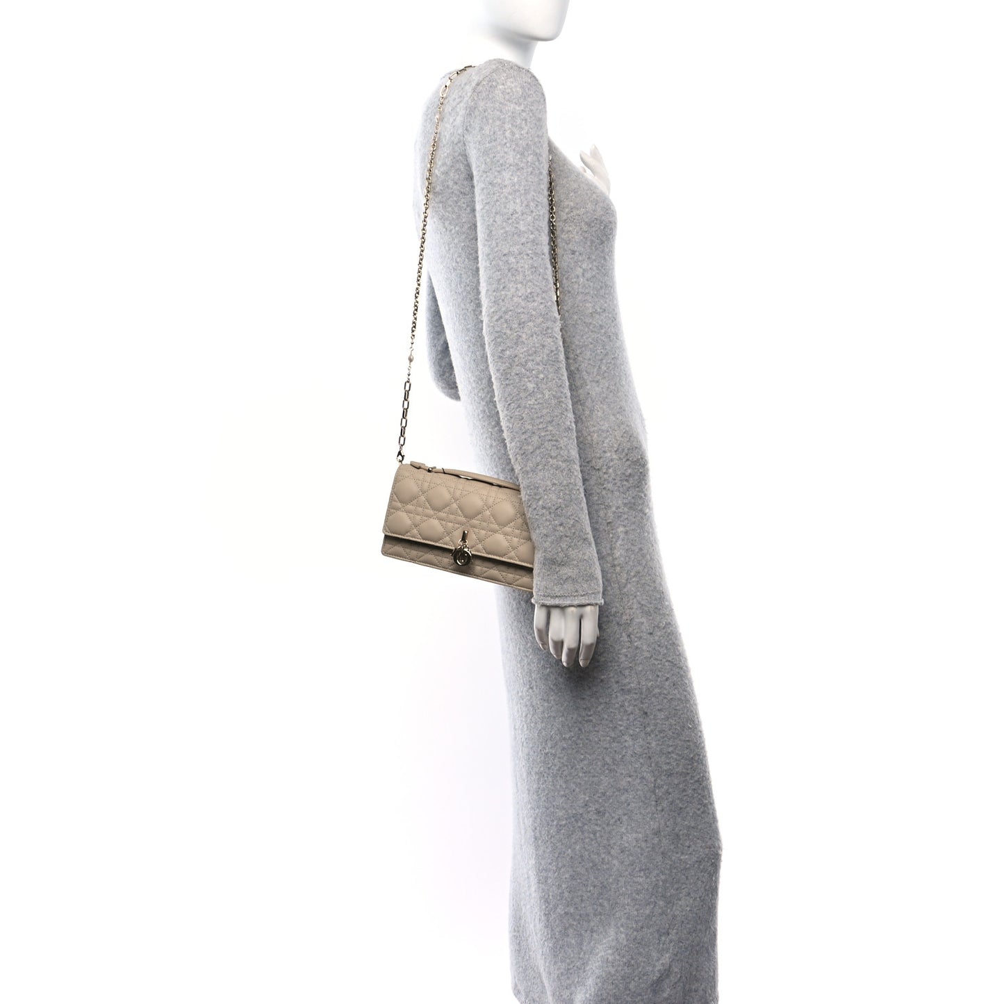 Lambskin Cannage Mini My Dior Bag Sand