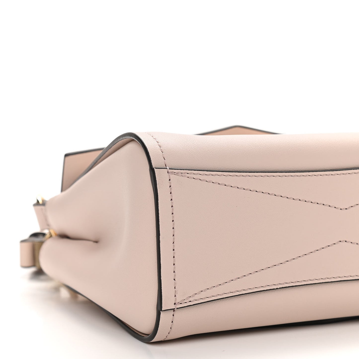 Calfskin Mini Mystic Shoulder Bag Pale Pink