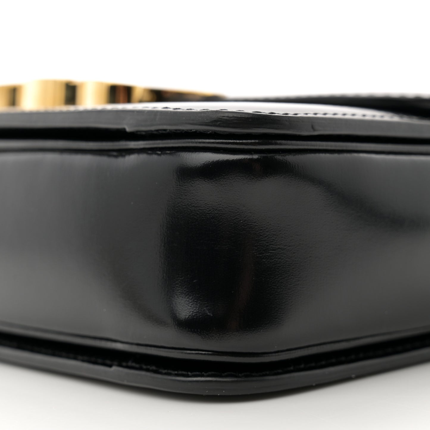 Shiny Calfskin Teen Triomphe Black