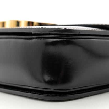 Celine Shiny Calfskin Teen Triomphe Black 11 of 13