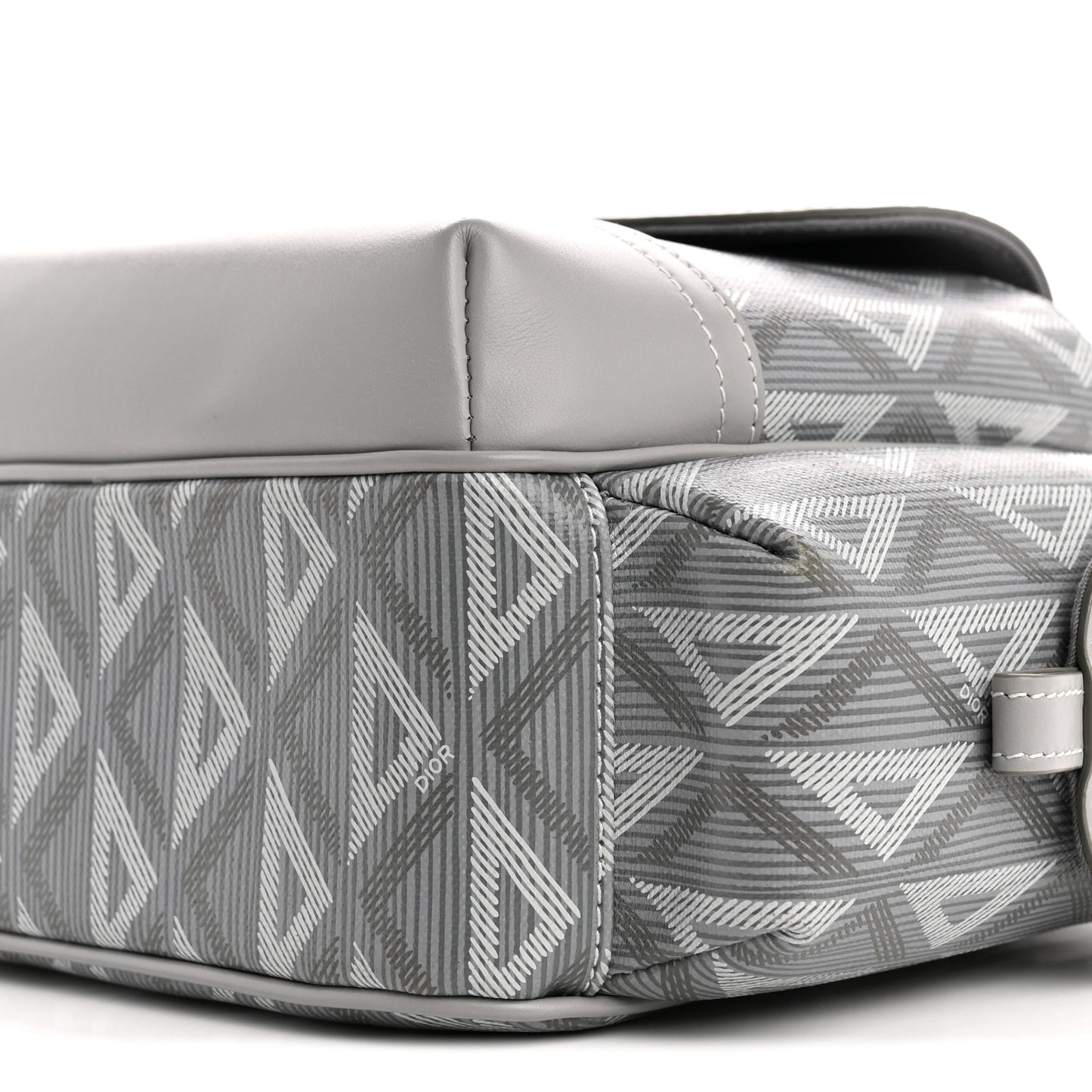 Coated Canvas CD Diamond Hit The Road Messenger Grey