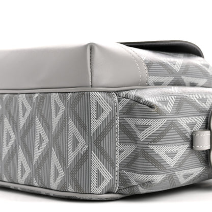 Christian Dior Coated Canvas CD Diamond Hit The Road Messenger Grey 10 of 10