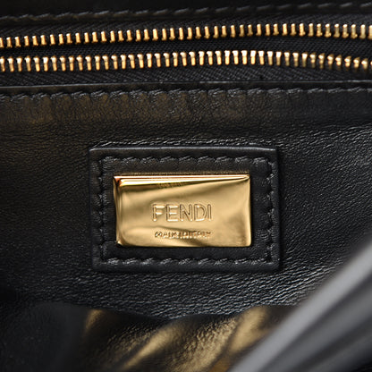 Fendi Nappa Mini Peekaboo Iconic Satchel Black 6 of 11