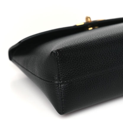 Mulberry Small Classic Grain Darley Cosmetic Pouch Black 8 of 9