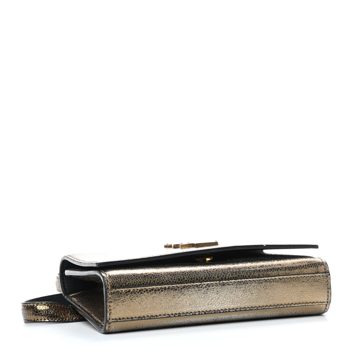 Metallic Monogram Kate Belt Bag Gold
