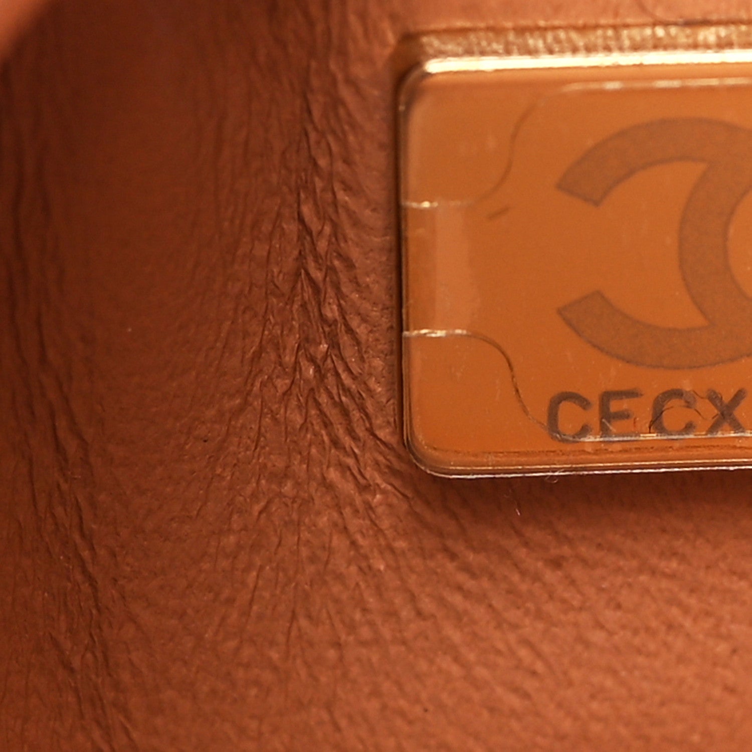 Chanel Lambskin Quilted Mini Rectangular Flap Brown 7 of 10