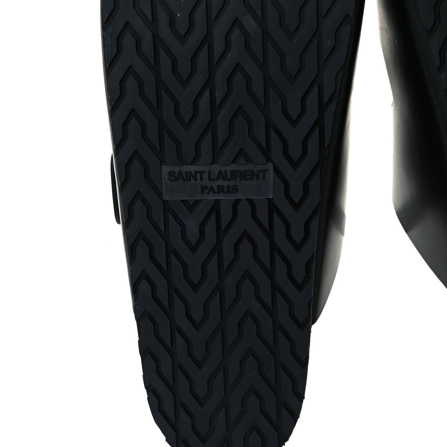 Calfskin Mens Jimmy Cross Slides 44 Black