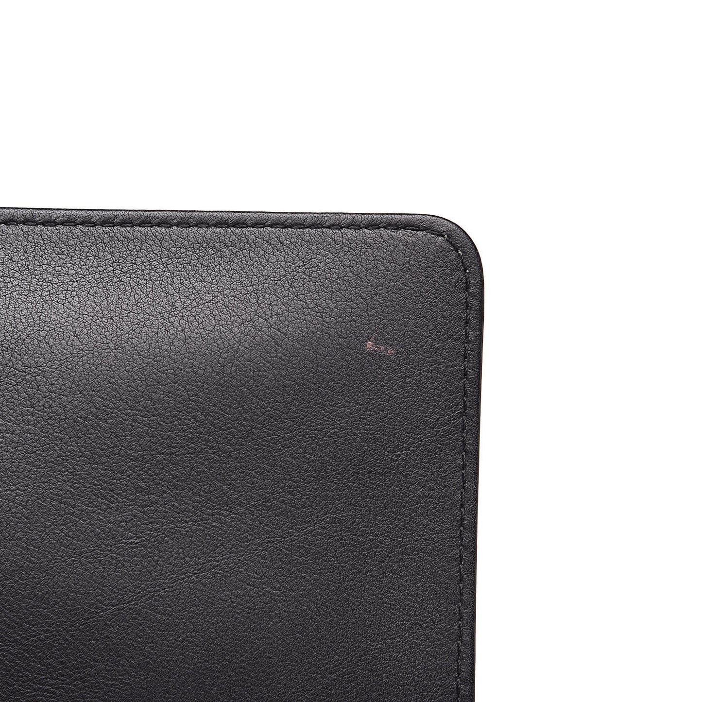 Calfskin Chevron Quilted Medium Boy Flap Black