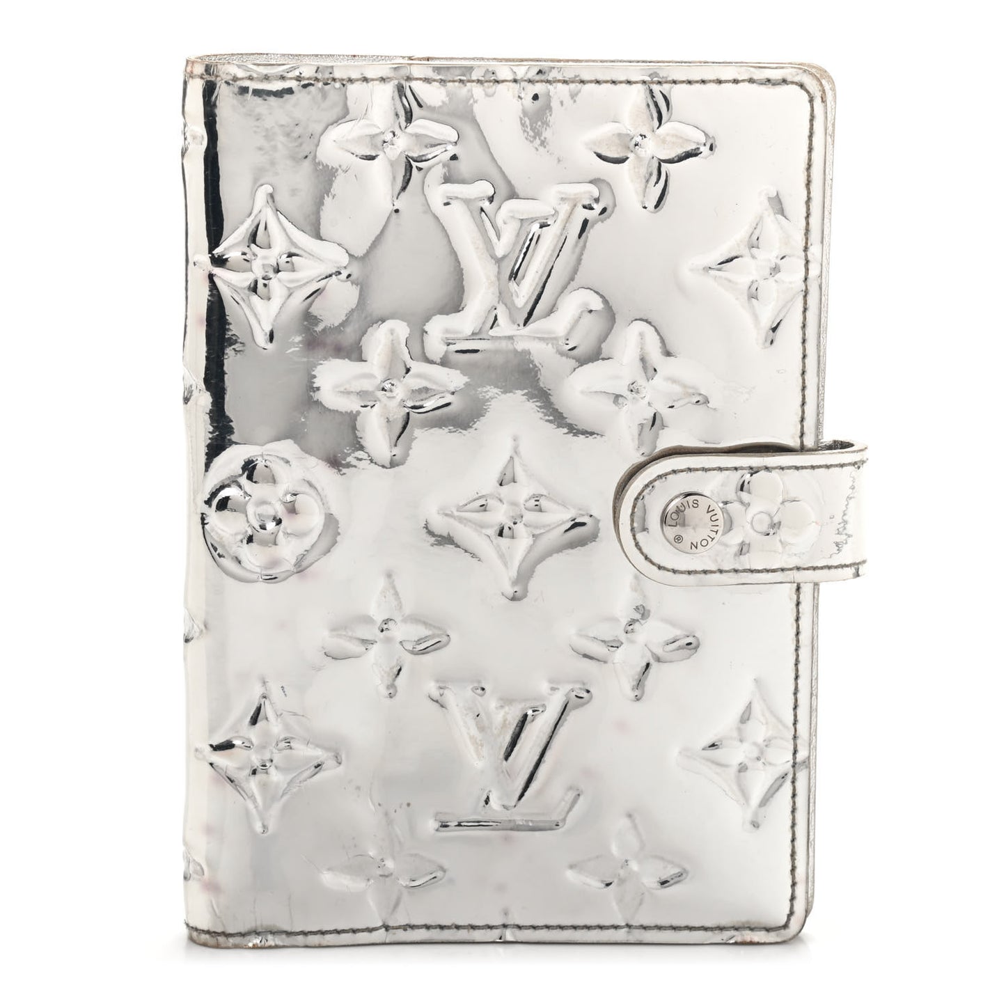 Monogram Miroir Small Ring Agenda Silver