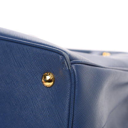 Prada Saffiano Lux Medium Tote Bluette 12 of 15
