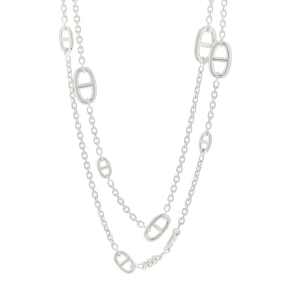 Hermes Sterling Silver Farandole Necklace 120 1 of 3