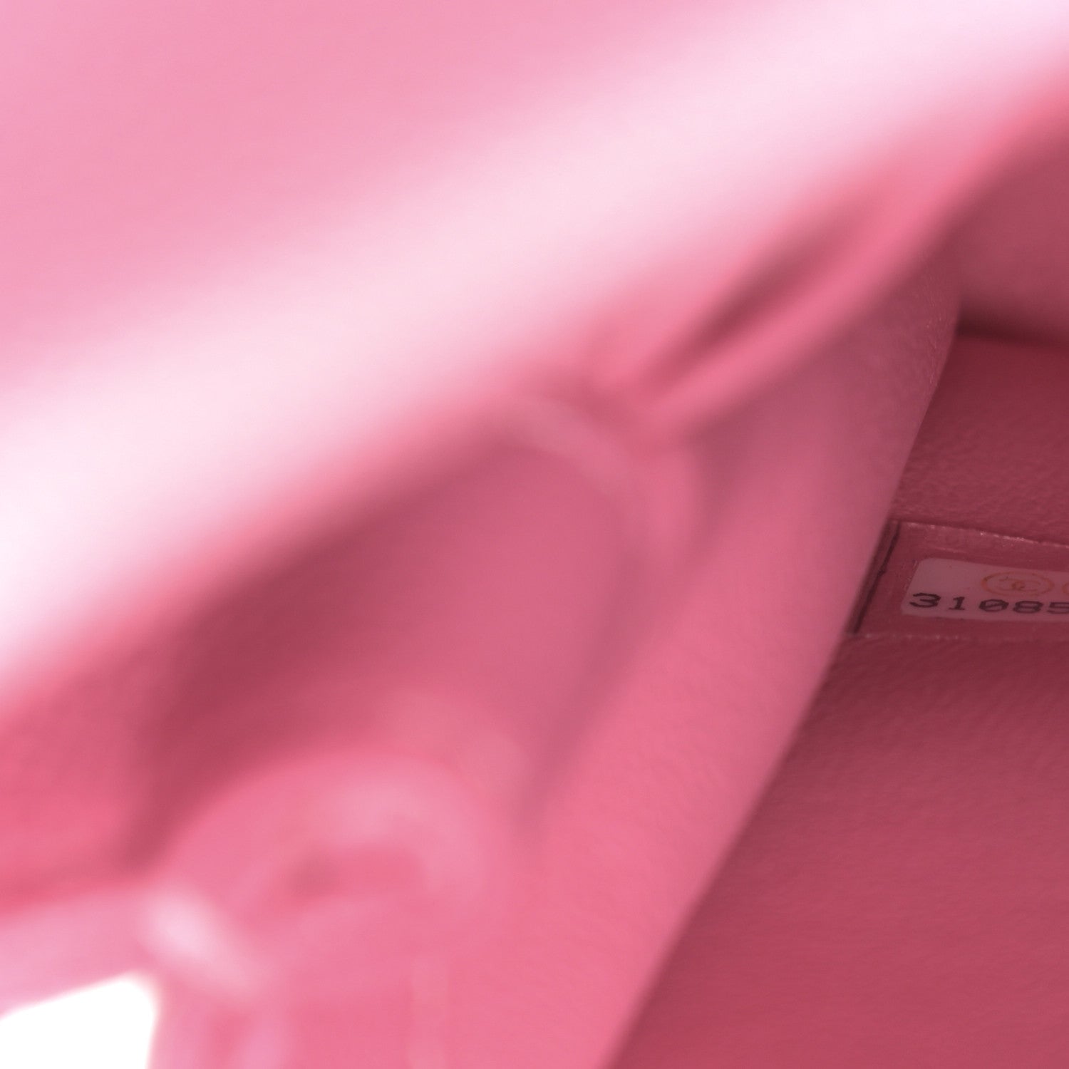 Chanel Caviar Lizard Embossed Quilted Mini Coco Handle Flap Pink 7 of 12