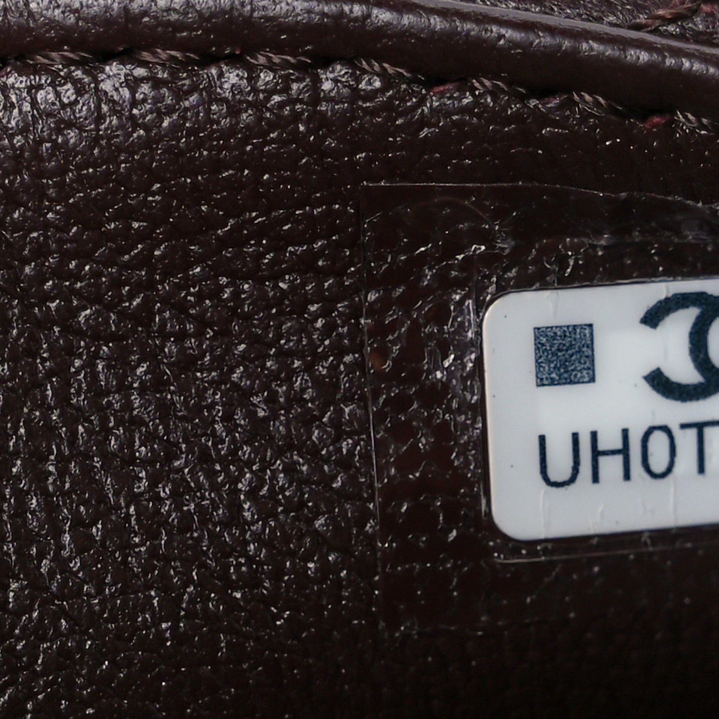 Lambskin Quilted Mini Double Flap With Hook Dark Brown