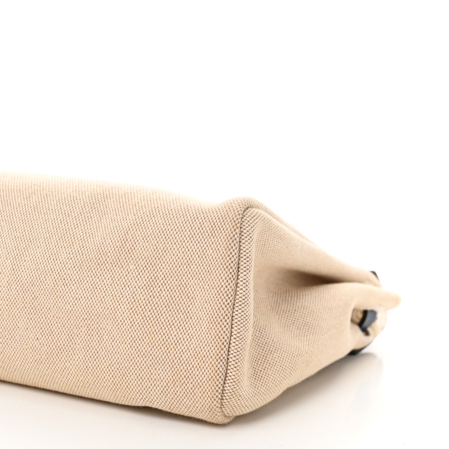 Toile Vache Calfskin Herbag PM 30 Navy Bleu Natural