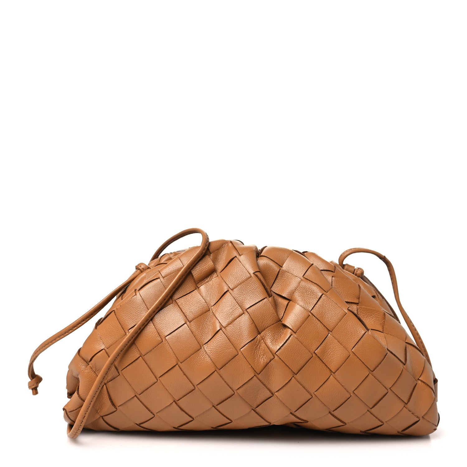 Bottega Veneta Nappa Intrecciato The Mini Pouch Carmel 1 of 10