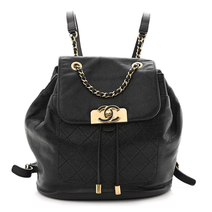 Chanel Caviar Quilted Backpack Black 1 of 11