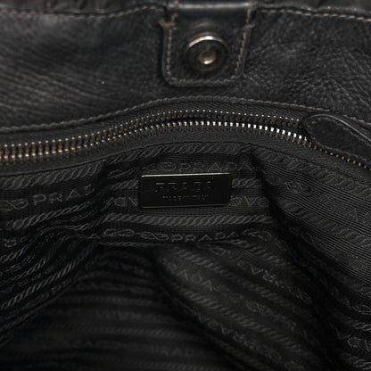 Prada Tessuto Nylon Gaufre Hobo Black 6 of 11
