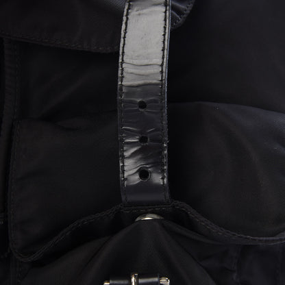 Prada Nylon Vela Medium Backpack Black 14 of 19