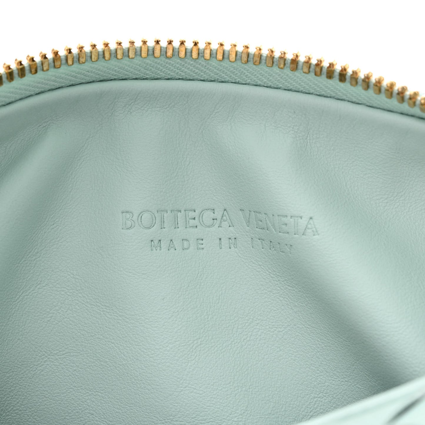Nappa Intrecciato Mini Jodie Teal Washed