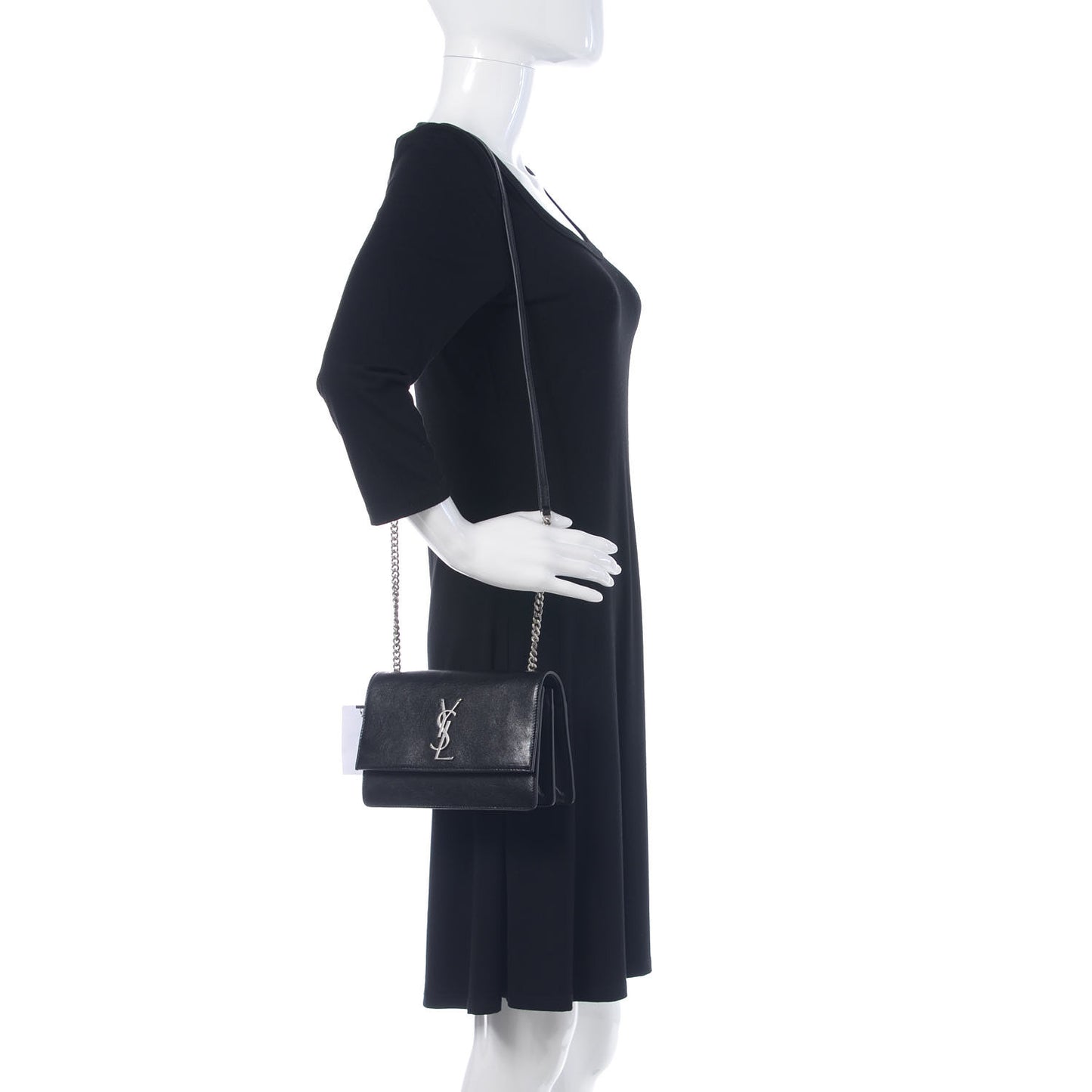 Calfskin Small Monogram Sunset Black