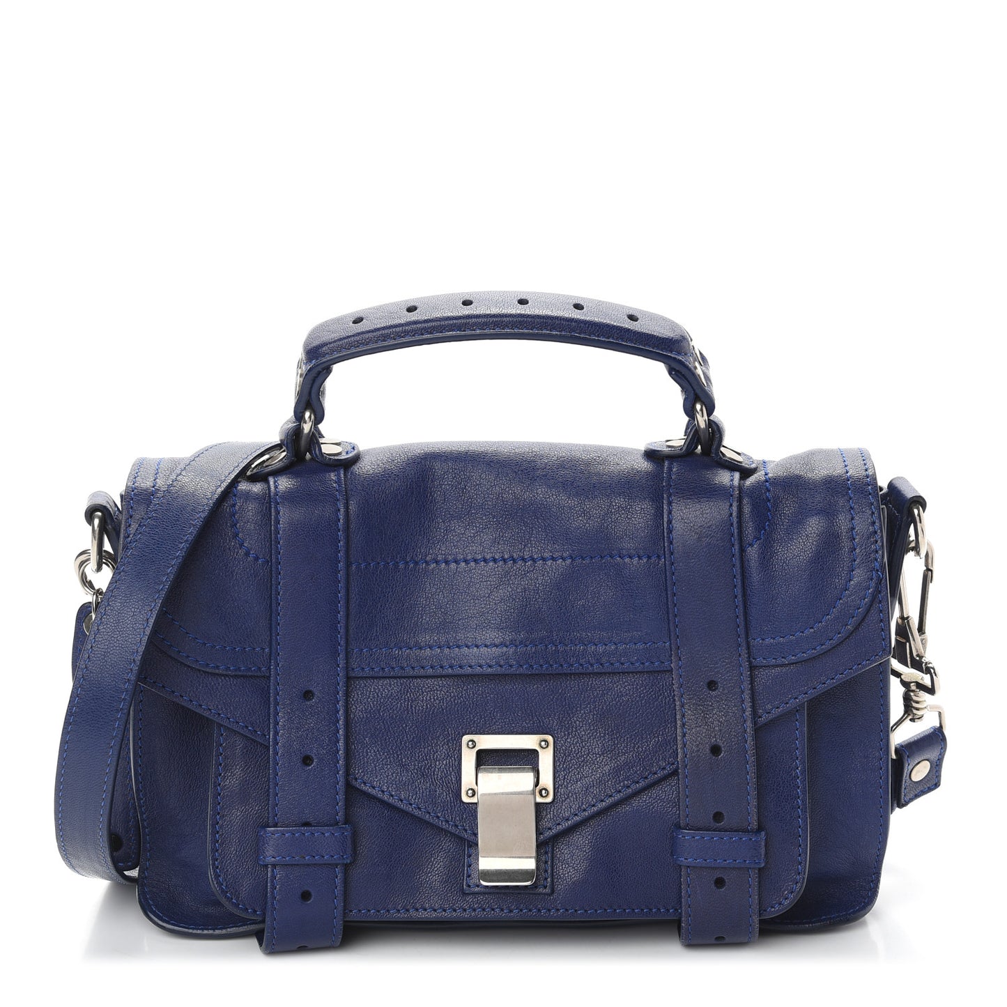 Lambskin Tiny PS1 Satchel Royal Blue