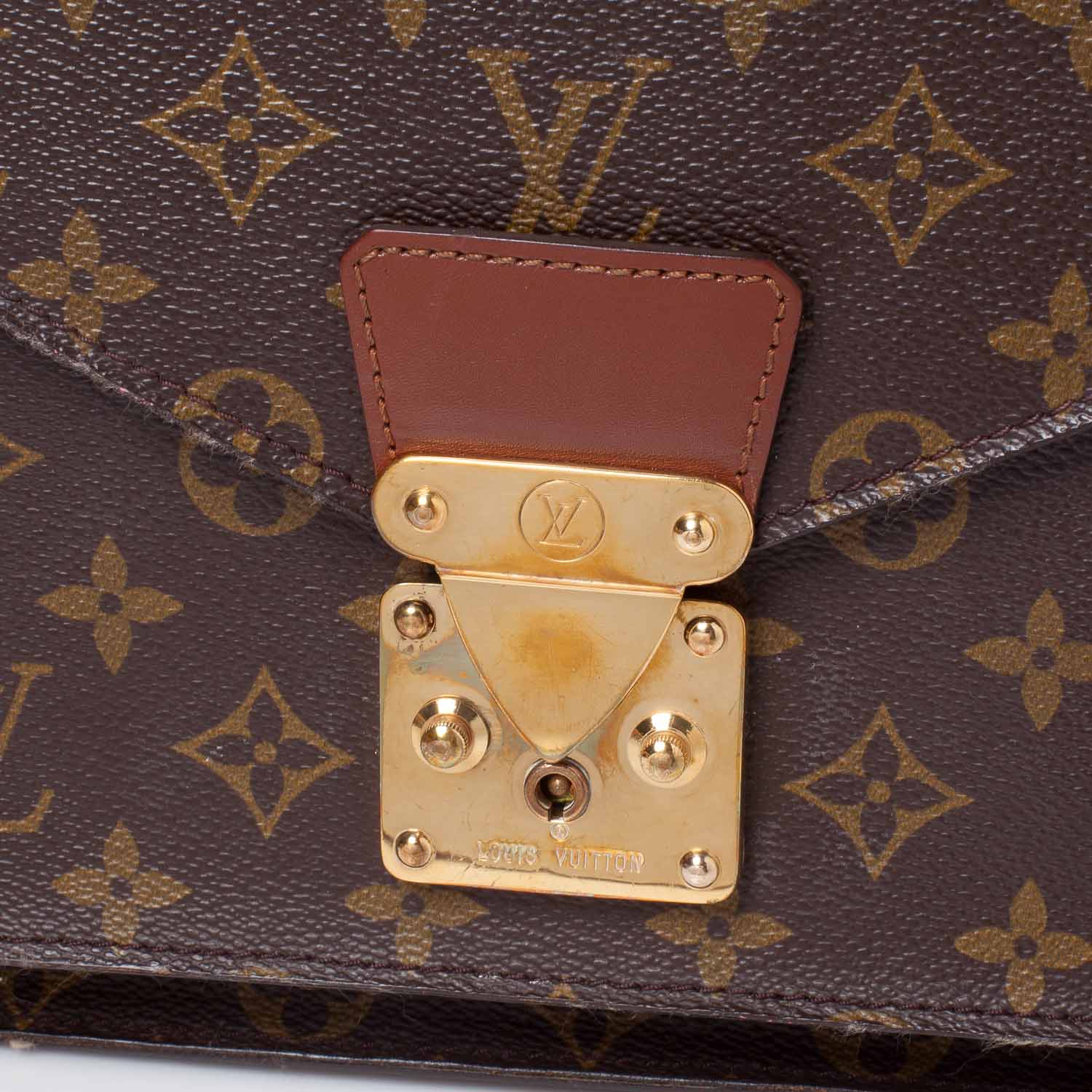 Louis Vuitton Monogram Monceau 28 6 of 10