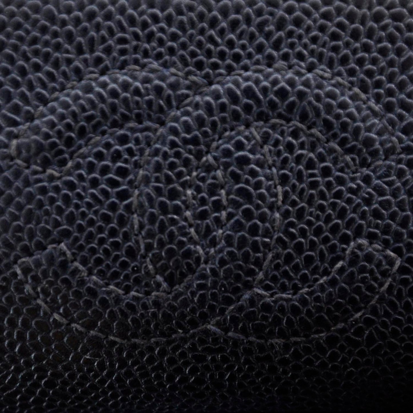 Caviar Shopper Tote Navy Blue