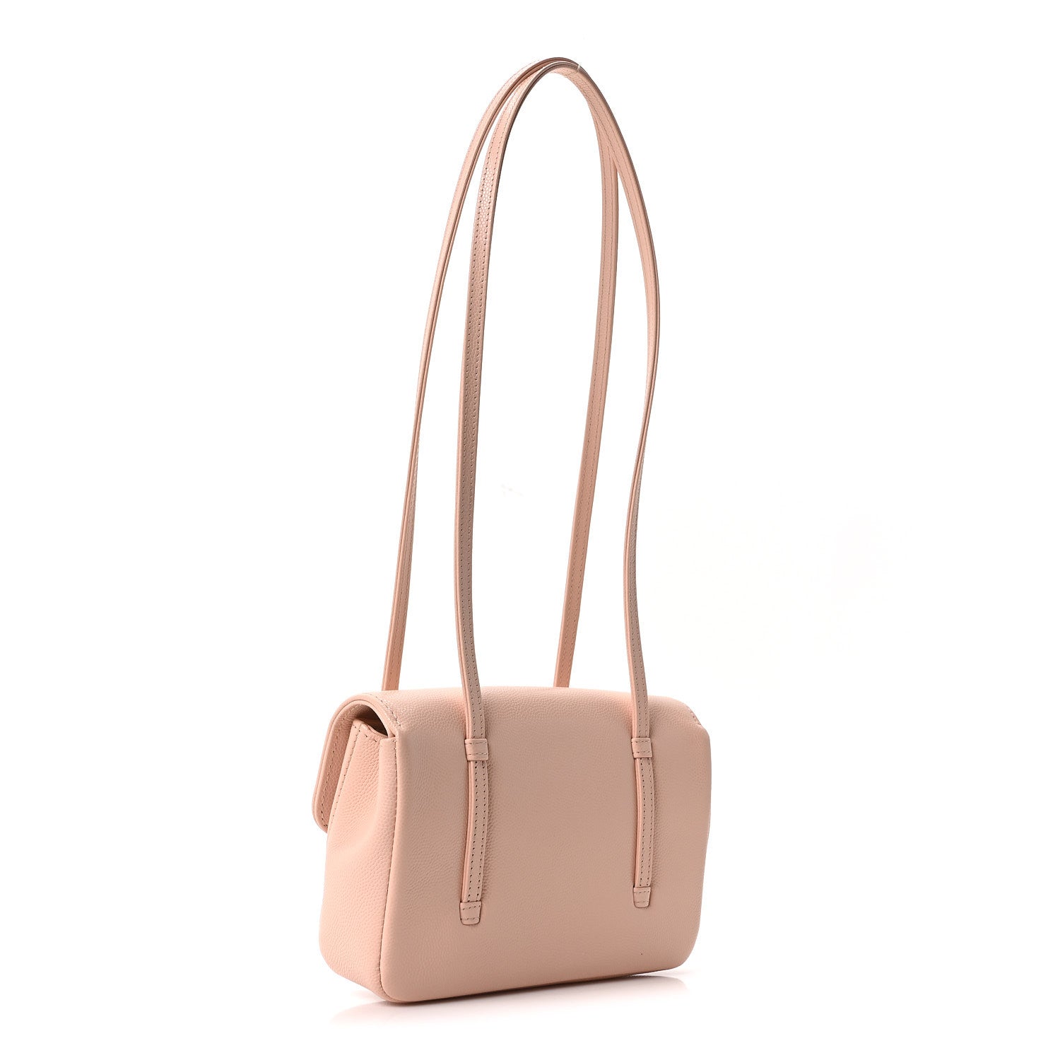 Chanel Shiny Caviar Mini Preppy Coco Shoulder Bag Light Pink 2 of 9