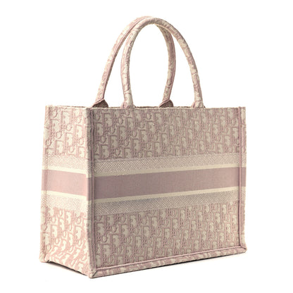 Christian Dior Oblique Medium Book Tote Rose Des Vents 3 of 10