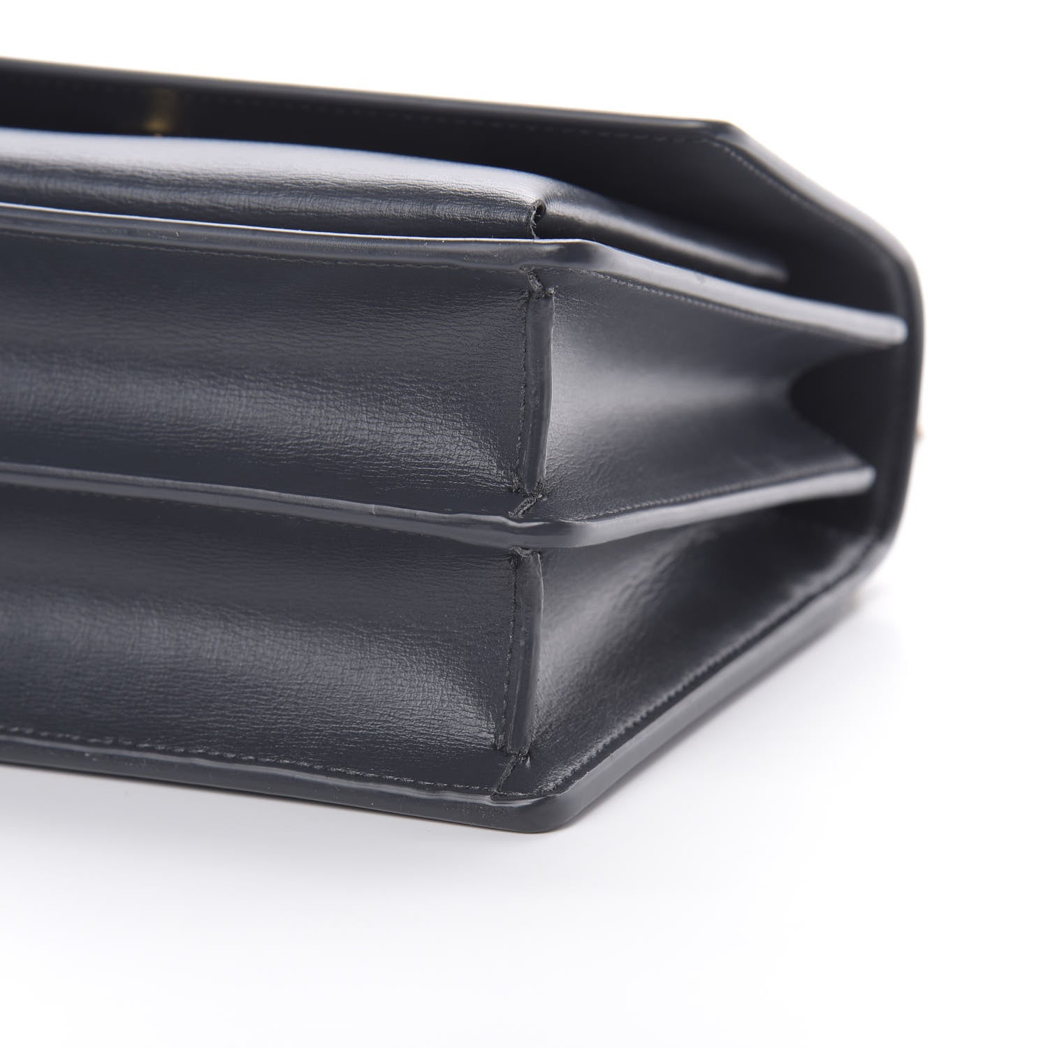 Saint Laurent Calfskin Medium Monogram Sunset Gray 9 of 11
