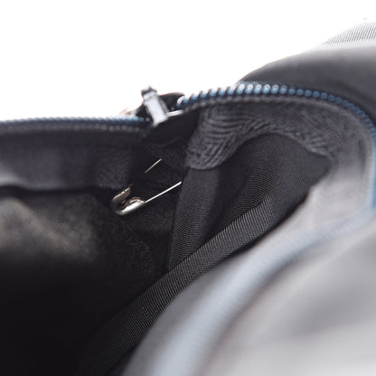Prada Nylon Flat Messenger Bag Black 14 of 14