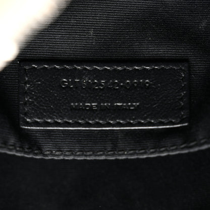 Saint Laurent Grained Lambskin Monogram Lou Camera Bag Crema Soft 7 of 12