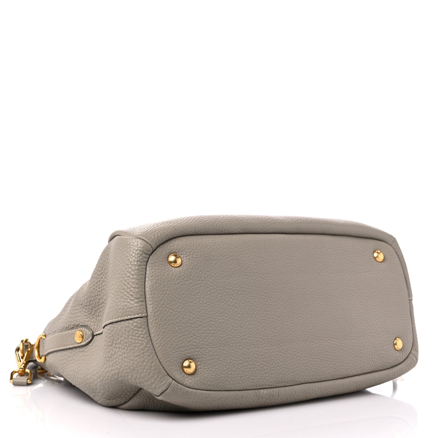 Vitello Daino Shoulder Bag Argilla