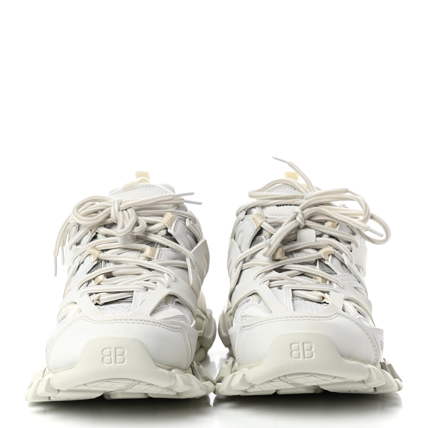 Balenciaga Mesh Nylon Womens Track Sneakers 39 White 2 of 7