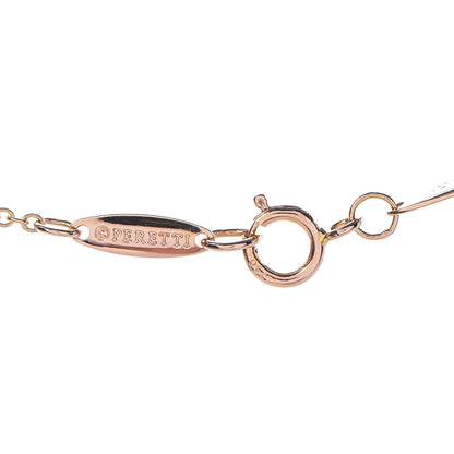 Tiffany 18K Rose Gold Diamond .05ct Elsa Peretti Diamonds by the Yard Pendant Necklace 6 of 9